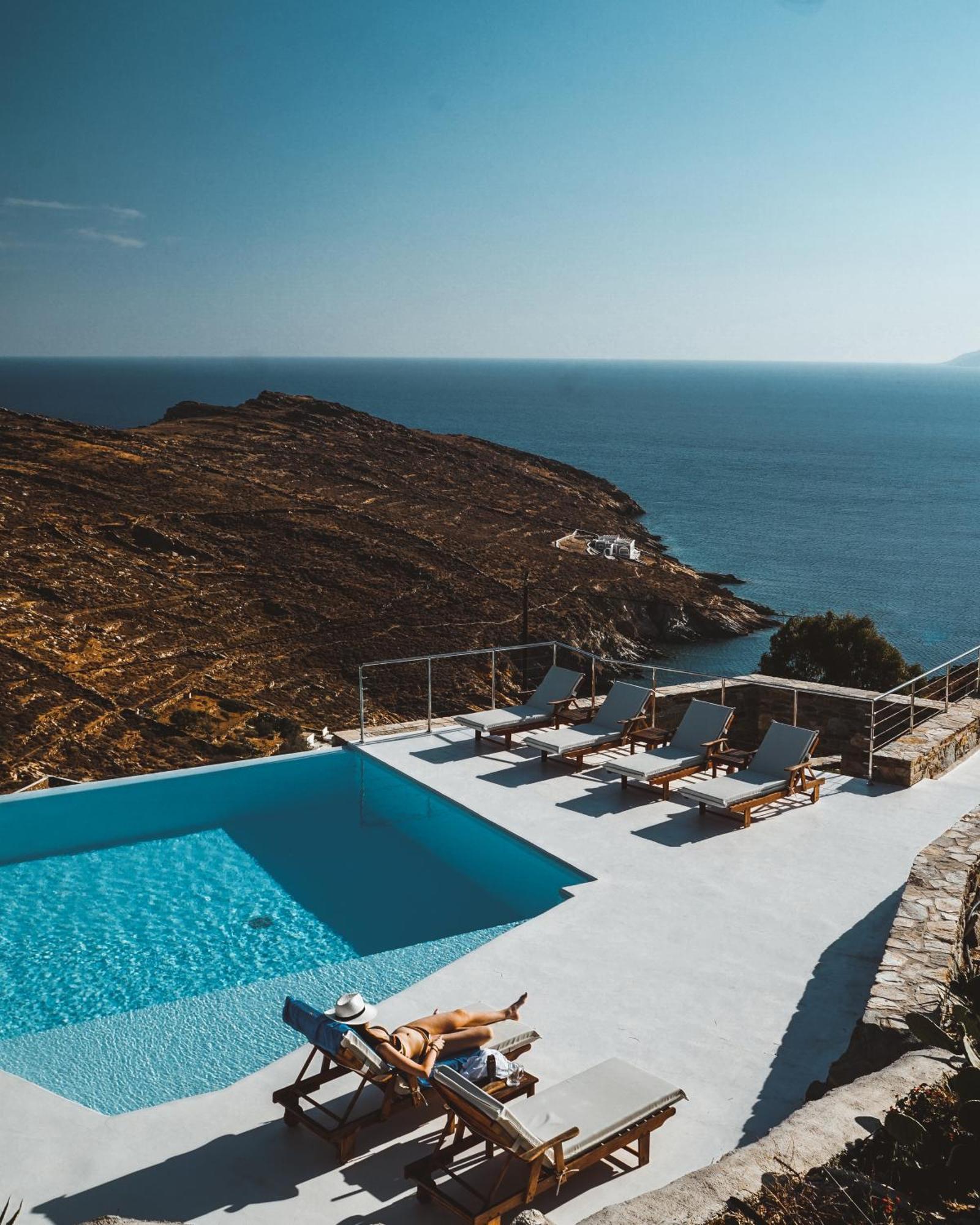 On The Rocks Villas Ios 外观 照片