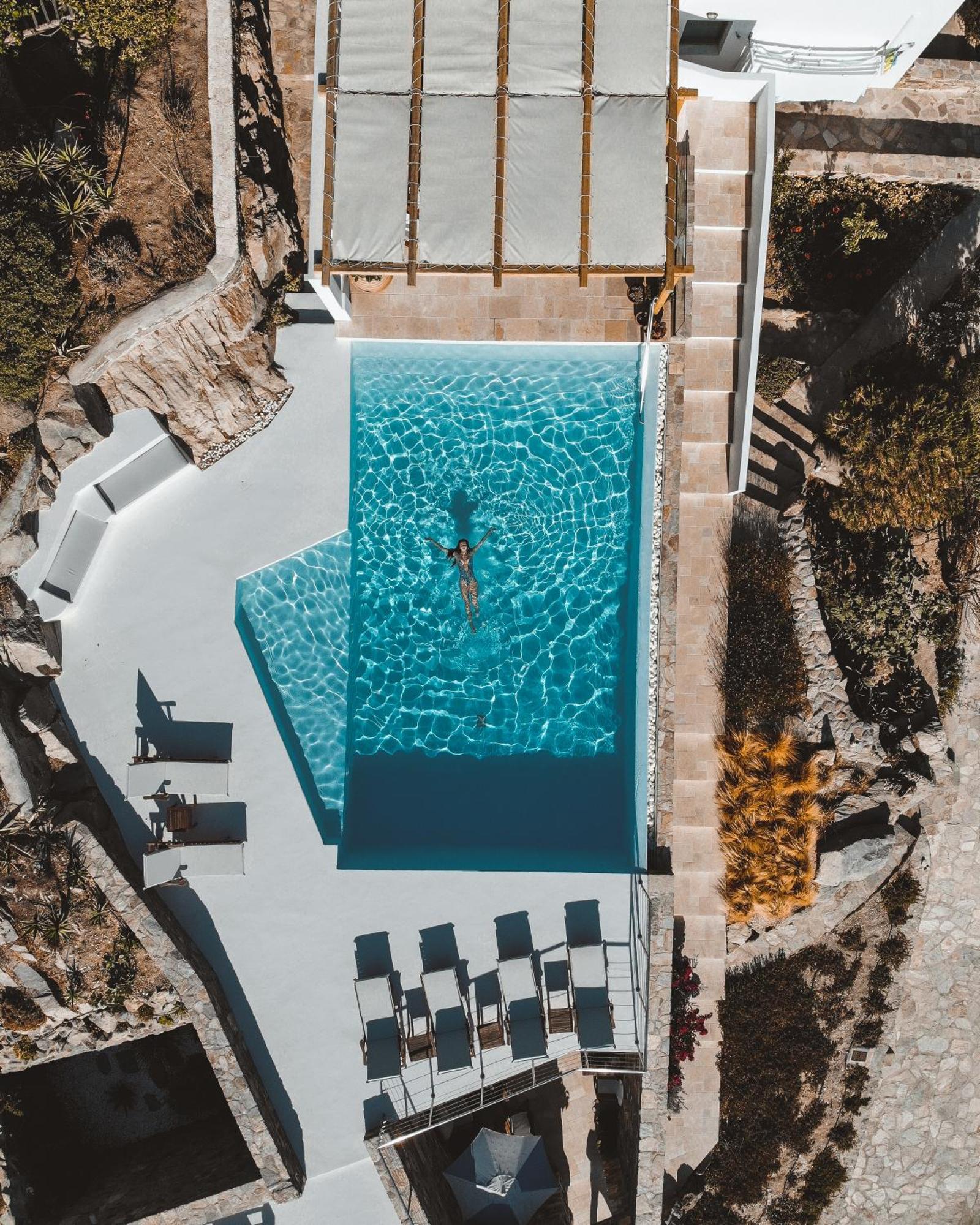 On The Rocks Villas Ios 外观 照片