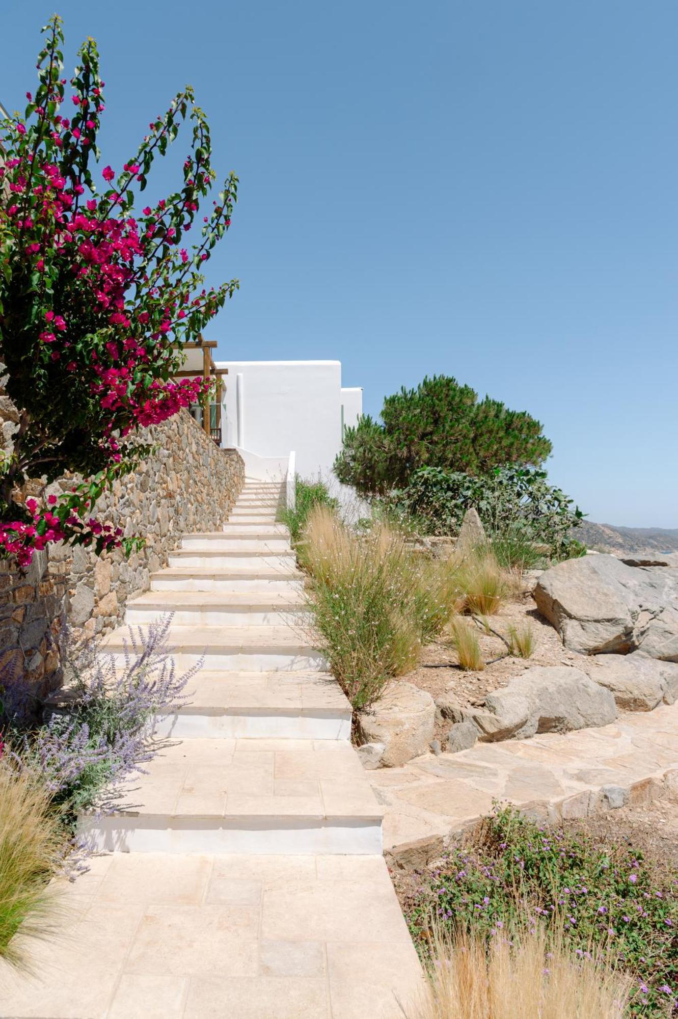 On The Rocks Villas Ios 外观 照片