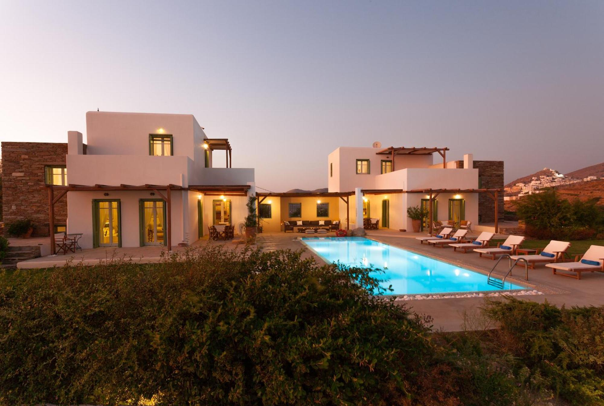 On The Rocks Villas Ios 外观 照片