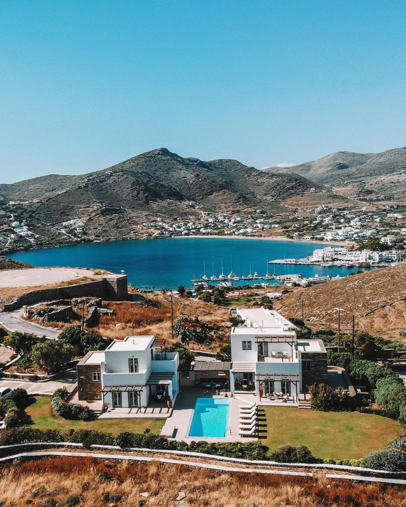 On The Rocks Villas Ios 外观 照片